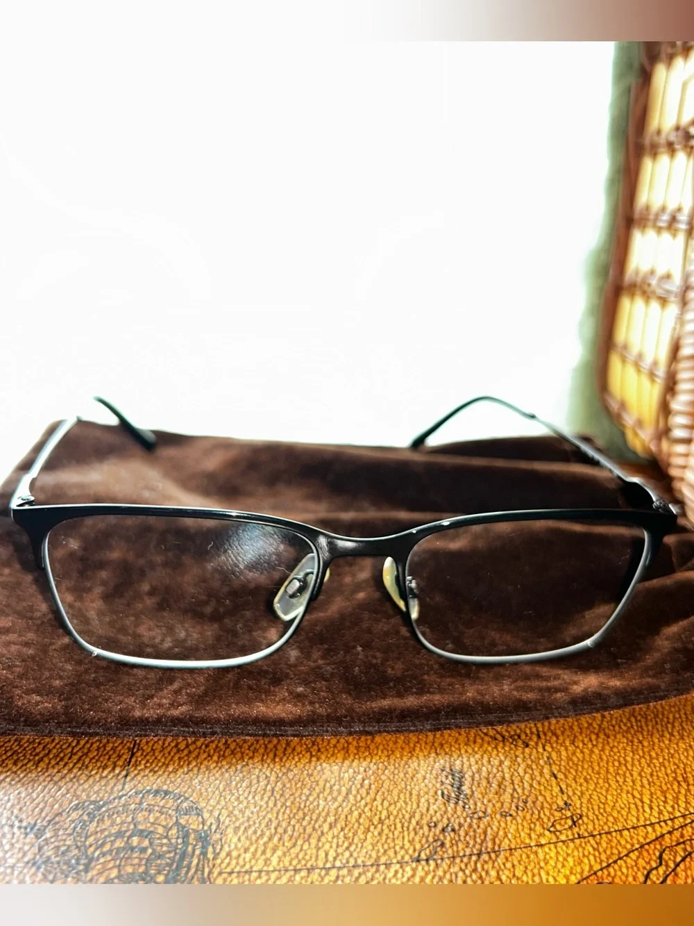 Dolce & Gabbana DG1289-01 Black Eyeglasses 54-17-145 -Preowned-